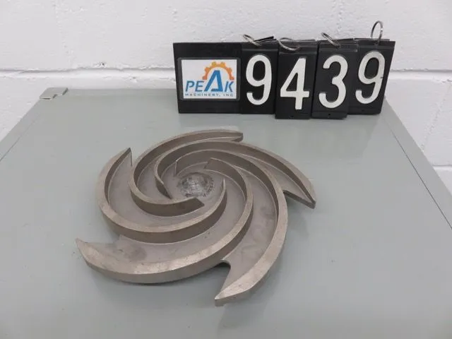 Goulds 3196 Impeller to fit 1x2-10 pump,  size 10", New