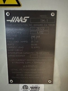 2002 HAAS TM-1 Vertical Machining Centers | Bayou Machinery (4)