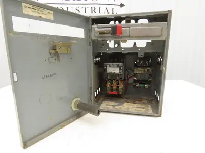Square D HBS-8536-SBL-120 Combination Motor Starter Fusible 600V 3PH 5HP