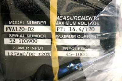 NEW ELECTRO INDUSTRIES FVA120-D2 DIGITAL METER FVA120D2