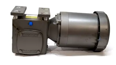 110047.00,F721B-40K-B5-J | Leeson 110047.00 Electric Motor w/Boston Gear F721B-40K-B5-J - Used