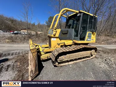 Used 2003 KOMATSU D39EX-21 Bulldozers Pennsylvania US | Proxy Equipment #1388624