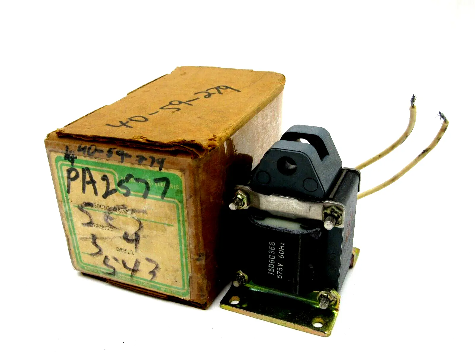 NEW GENERAL ELECTRIC CR9500B102A82D SOLENOID