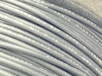 MIL-W-76B-16G | Allied Wire And Cable  16 AWG Hook Up Wire Type MW 1000ft Roll - New – Open Box