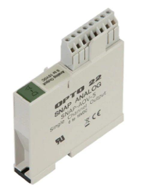 Opto 22 SNAP-AOV-5 SNAP 1-Ch 0-10VDC Analog Voltage Output Module [New]
