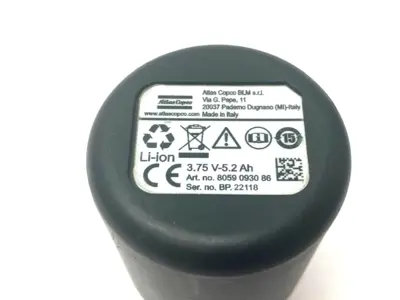 USED ATLAS COPCO STWRENCH SMART TORQUE WRENCH BATTERY