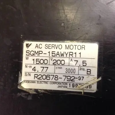 USED YASKAWA SGMP-15AWYR11