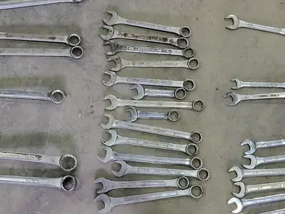 Assorted Wrench Collection