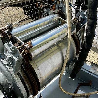 500mm Diameter S/S Roll Drier with 4 Applicator Rolls