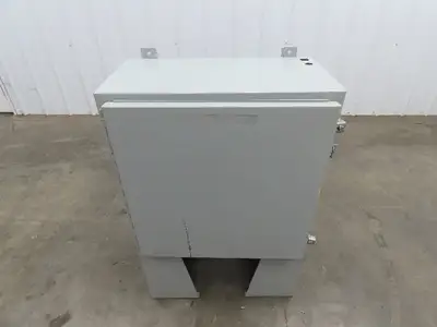 Hoffman A242412LP Electrical Enclosure 24x24x12"  Freestanding 12" Legs