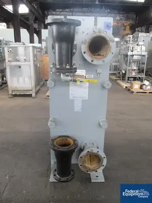 USED Alfa Laval 1,630 Sq Ft Alfa Laval Plate Heat Exchanger, 304 S/S, 150#