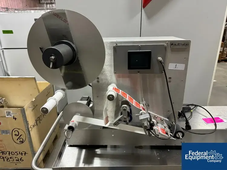 Used Auto Labe Auto Labe Vial Labeler Processing (misc) Ohio US | Federal Equipment Company #130689
