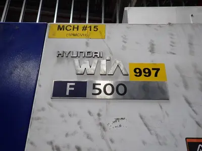 USED HYUNDAI WAI CORPORATION F500