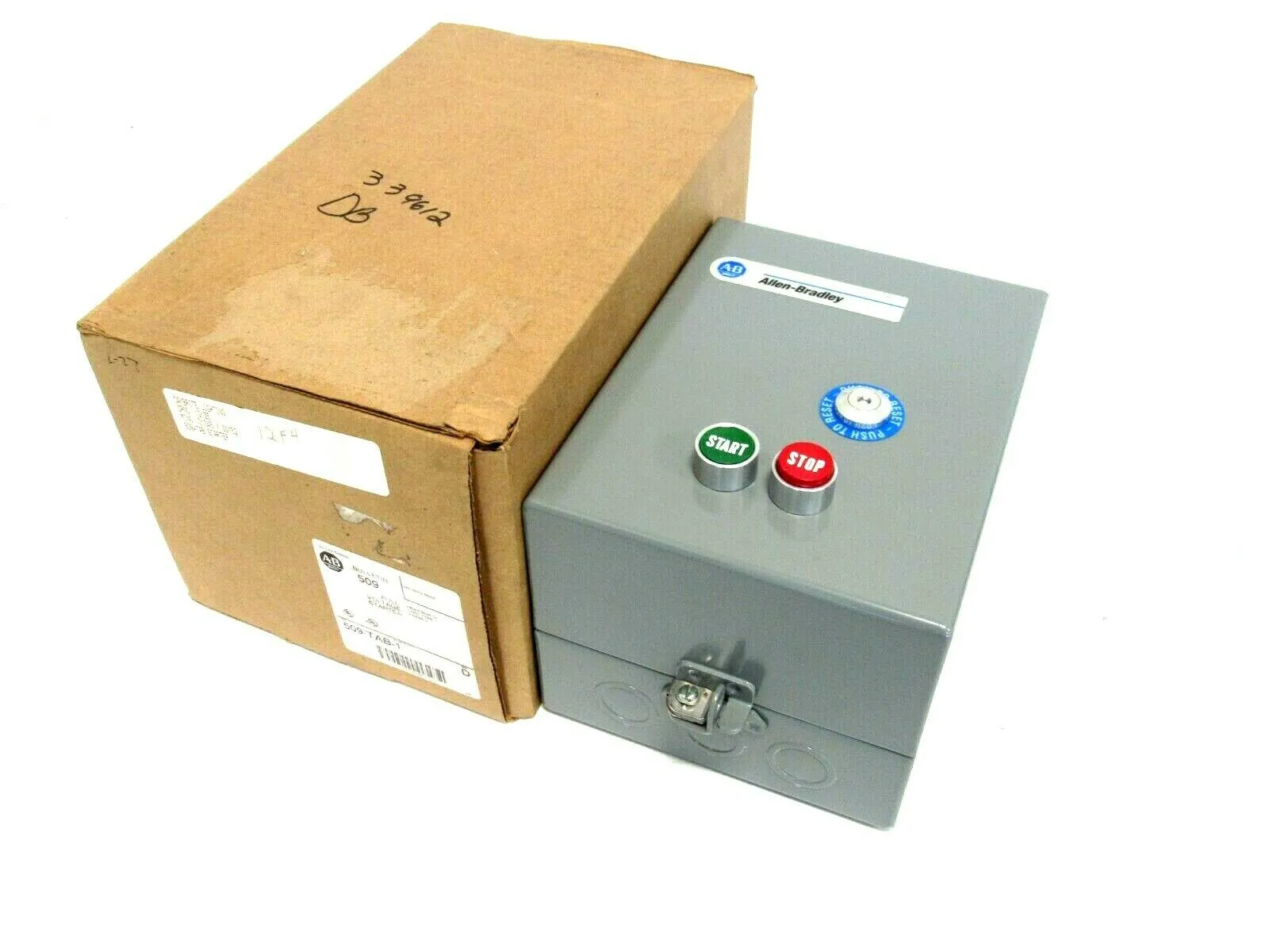 NEW ALLEN BRADLEY 509-TAB-1 NON-REVERSING STARTER SIZE 00 SER.D 509TAB1