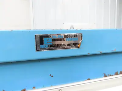 Nu-Era Modular Tool Storage Cabinet 8 Drawer 45x28x61" Stanley Vidmar Lista