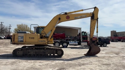 Used 2008 KOMATSU PC200LC-7 Excavators Texas US | Proxy Equipment #1383063