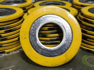 Lot of 60 Flexitallic 1" 150 Spiral Gaskets LSI 304/304/GTA Used