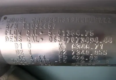 USED Micro Motion CMF025 M319NQBUEZZZ