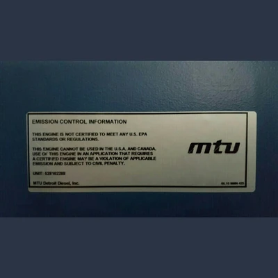 2011 MTU 2.5 MW Diesel Generators
