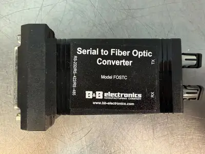 B&B Elec FOSTC Rs-232/Rs422/485 Serial To Fiber Optic Convert (5.4.2)