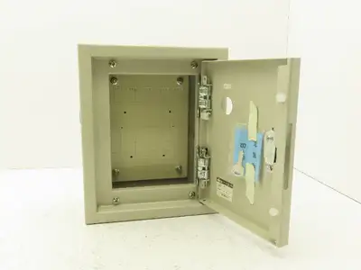 NTO Nitto Kogyo Steel Locking Electrical Enclosure Box 250x300x120mm