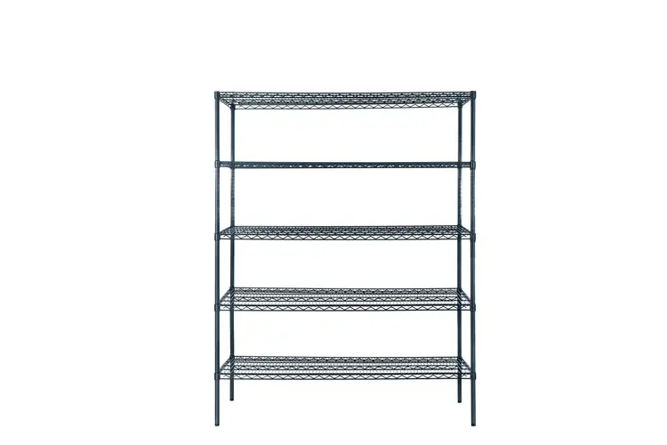 New | in-Stock Atosa New Atosa MWSSE182486 5-Shelf Epoxy Shelving Unit w/ 86" Posts (18"x24") - Slate Gray Racks/Shelving Illinois US | Falcon Restaurant Supply #1375581