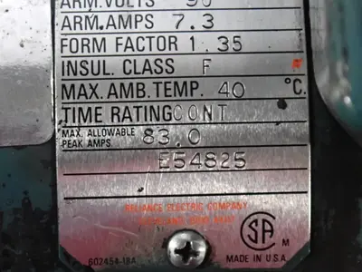 USED RELIANCE ELECTRIC T56H1022MRE