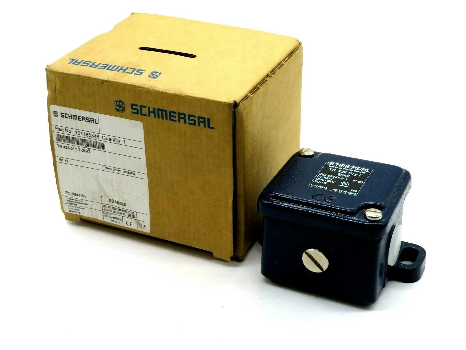 NEW SCHMERSAL TR422-01Y-T-2542 LIMIT SWITCH 60947-5-1 TR422-01YT2542