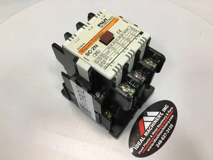 Used FUJI ELECTRIC SC-2N SC35AA PLC Contactors | Ideal Machinery #623256