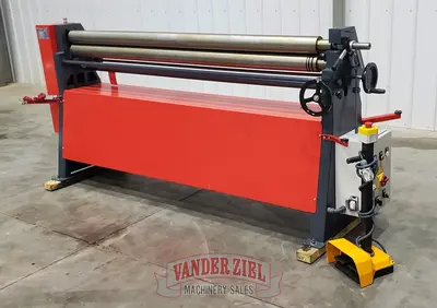 Akyapak 6' x 16 Gauge 3 Roll Initial Pinch Plate Roll
