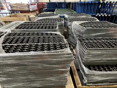 BULK QTY OF ROLLER RACKING W/ BEAMS