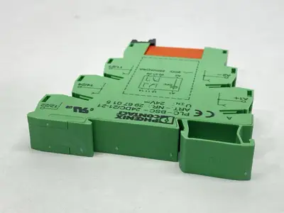 Used Phoenix Contact Relay Base 2967015 w/ Schrack RT424024 Relay Relays & Switches Michigan US | Maverick Industrial Sales #1397746