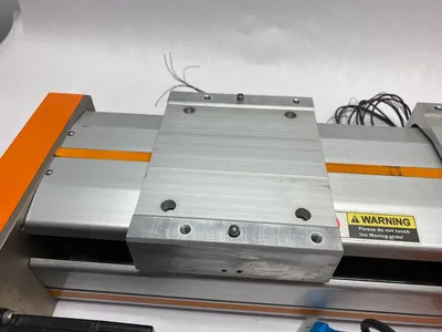 USED HANMI AUTONET DUAL-SLIDE LINEAR ROBOT ACTUATION SLIDE SYSTEM
