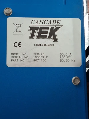 USED CASCADE TEK TFO-28