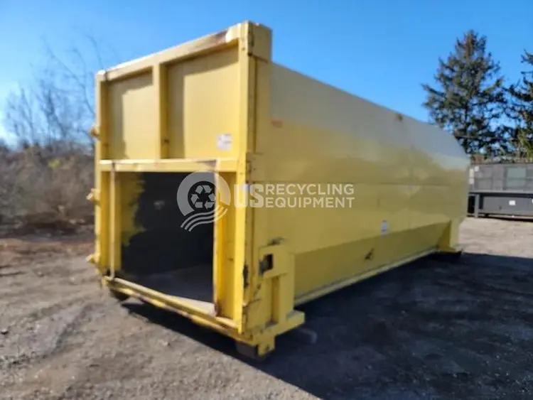 Used MARATHON / WASTEQUIP TWO (2) 40 YARD OCTAGON RECIEVER BOXES Misc Recycling Pennsylvania US | US Recycling Equipment #870262