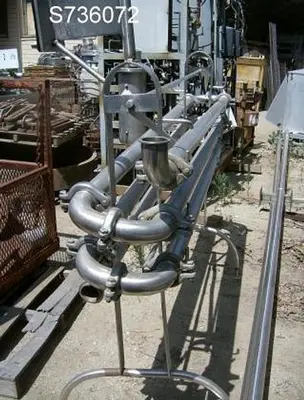 Pasteurizer, Retention Coil Only, 316 S/st, 5', 6 Pass #S736072