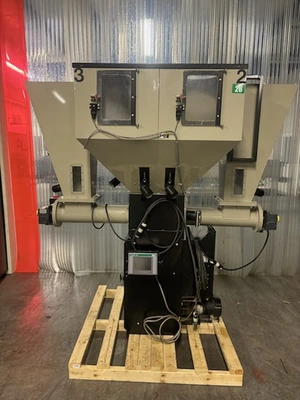 Conair True Blend 8 Comp .Gravimetric Blenders (3) New 2015 Mdl. TB500