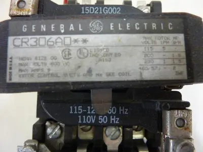 Used GENERAL ELECTRIC (G.E.) CR306A0 Starters Michigan US | Ideal Machinery #581852