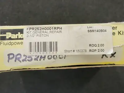 USED PARKER FILTRATION PR252H0001RPH
