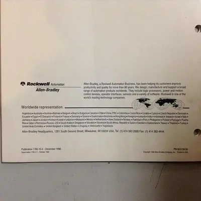 USED ALLEN BRADLEY 1785-10.4