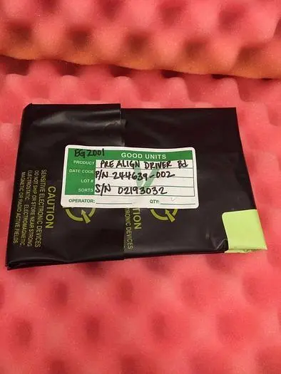 EG PRE-ALIGN DRIVER BOARD P/N 244639-002