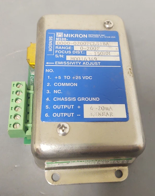 Used mikron M500-0000-0200FGLS1BA Pyrometers Kentucky US | Edwards Industrial Repair #1017725