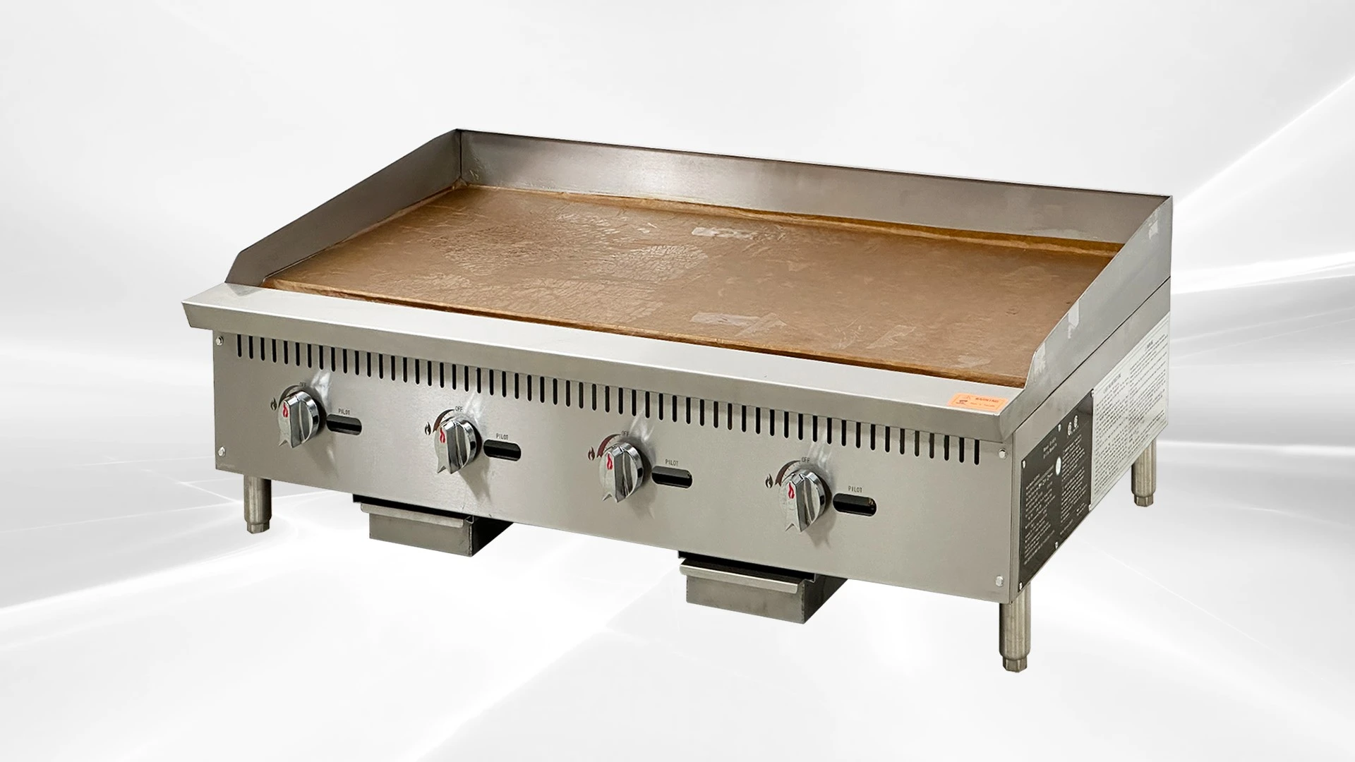 171-0436 48" 4-Burner Gas Griddle