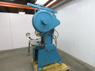 L&J No 18 Mechanical OBI Punch Press 18 Ton 2" Stroke 6" Throat 1.5Hp 3Ph