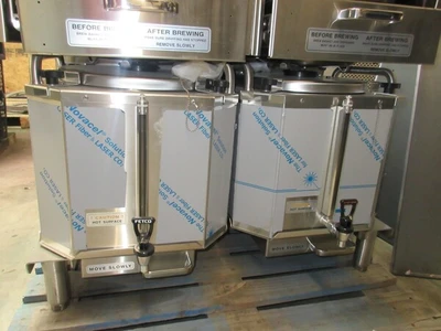 Automatic Coffee Brewer, Fetco #CBS-72A, High Volume Dual coffee brewer, open box