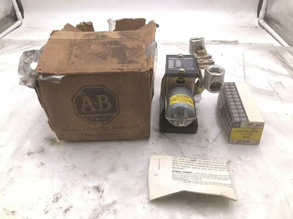 Allen Bradley 810-A20A Inverse Time Relay 130A, Open NEMA -NIB