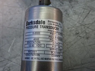 Used BARKSDALE 425T212 Pressure Transmitters Ohio US | HGR 24 #879885