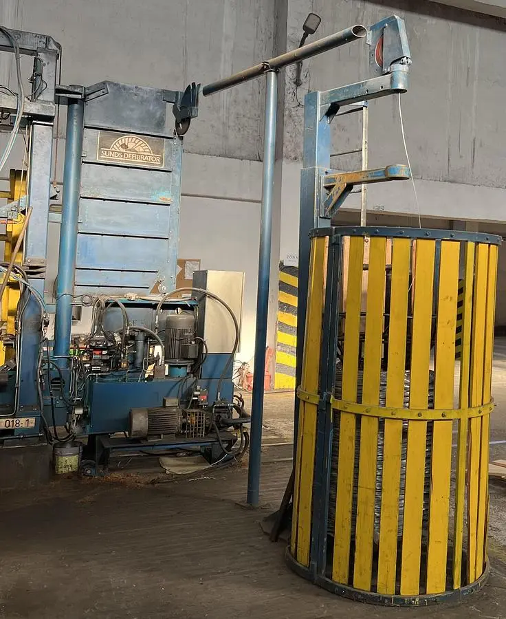 USED 1992 SUNDS DEFIBRATOR BBA-2124