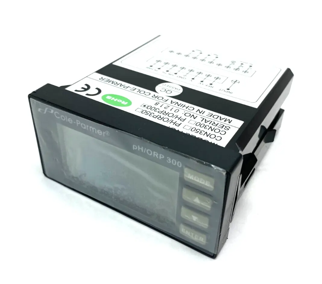 USED COLE PARMER TEMPERATURE DIN CONTROLLER 1/8" DIN 2 SPDT RELAYS