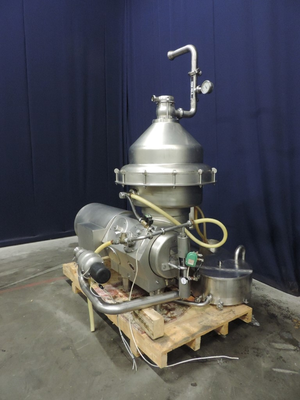 Alfa-Laval MRPX 514 HGV-74C cold milk separator, 316SS.